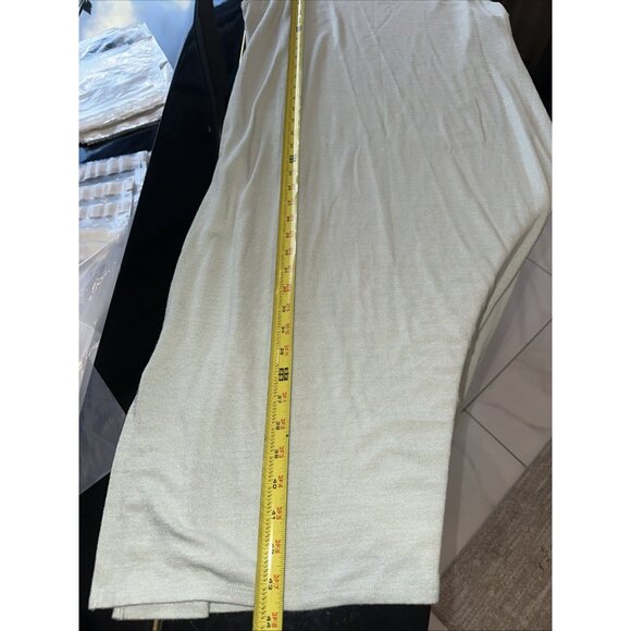 Prologue Mint Green Crewneck Sleeveless Midi Dress XL With Side Slits - Picture 8 of 8